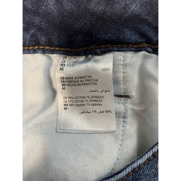 International‎ Concepts INC Denim Jeans Dark Wash High Rise Straight 31 12 - Picture 9 of 10